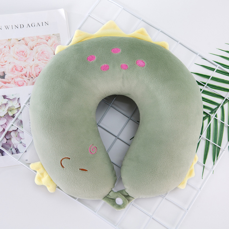 U-shaped pillow neck pillow U-shaped pillow wholesale cartoon pillow printed logo neck pillow driving travel student lunch break nap pillow - 画像 (5)
