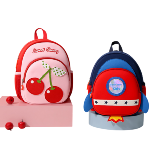 Super Cute Reflective Backpack Children's  Ultra Light Backpack Kawaii Backpack