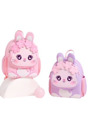 Cute Cartoon Girl Backpack Children Ultra Light Backpack