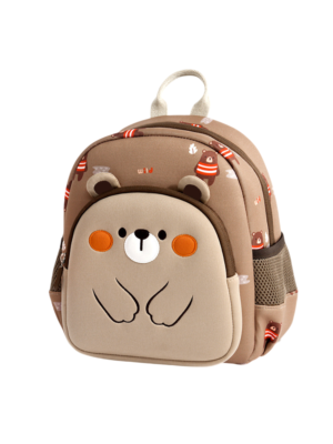 Brown Pink Girl Backpack Children Backpack Ultra Light Backpack Cute Cute Kawaii Girl Backpack