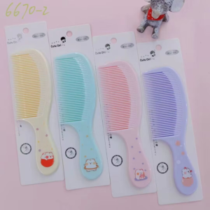 Cartoon cute small shaped comb heat anti-static comb makeup comb comb painted children's comb