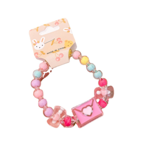 Cartoon Children's Bracelet Female Princess Jelly Color Beads Cute Girl Baby Bracelet Student Jewelry Bracelet
